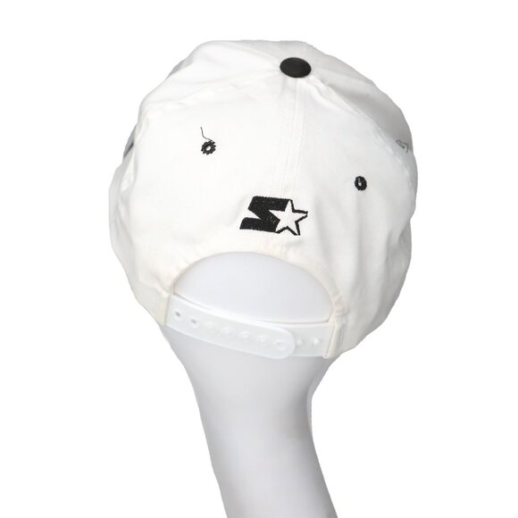 Vintage 90s Starter 1998 World Series Hat Baseball Snapback Cap White Black Kore - Picture 5 of 16